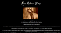 Desktop Screenshot of missmedusastone.com